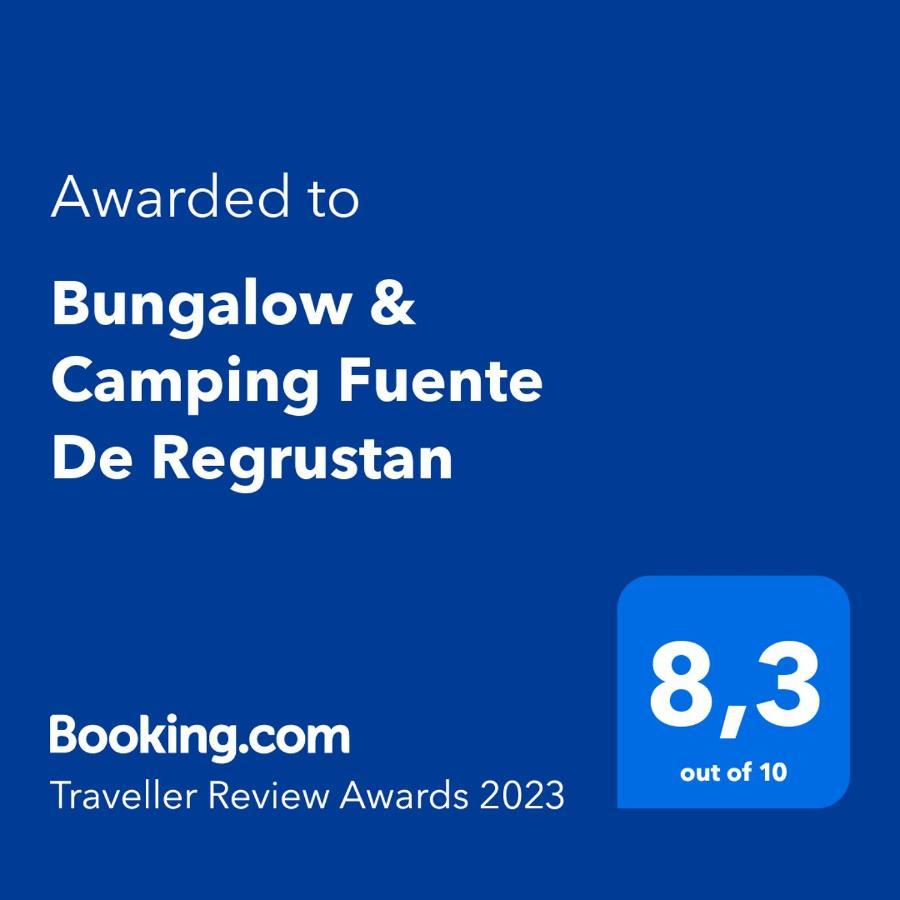 Bungalow & Camping Fuente De Regrustan Graus Eksteriør bilde